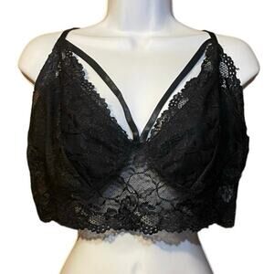 ♥️= 3/$15 Bundle SHEIN Plus Size 2XL Black Lace Bralette